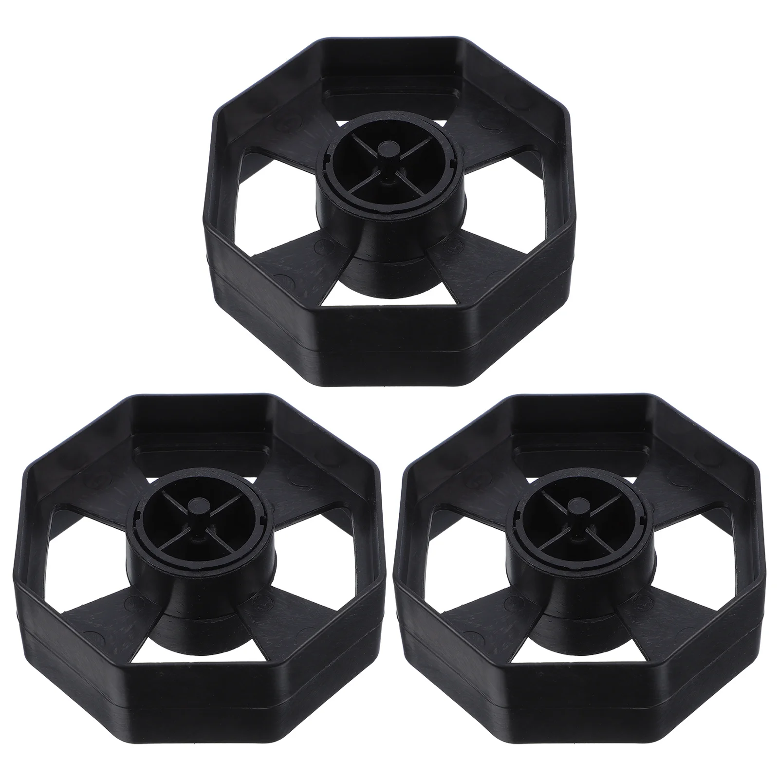 

3Sets Desktop Tape Dispenser Rolling Core Smooth Adhesive Tape Holder Replacement Part for Office School Supplies Accessories