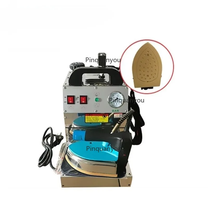 

220V High Power Electric Steam Iron Pressure Hanging Type Ironing Machine Industrial Boiler Pressurized Hanging Iron for Fabric