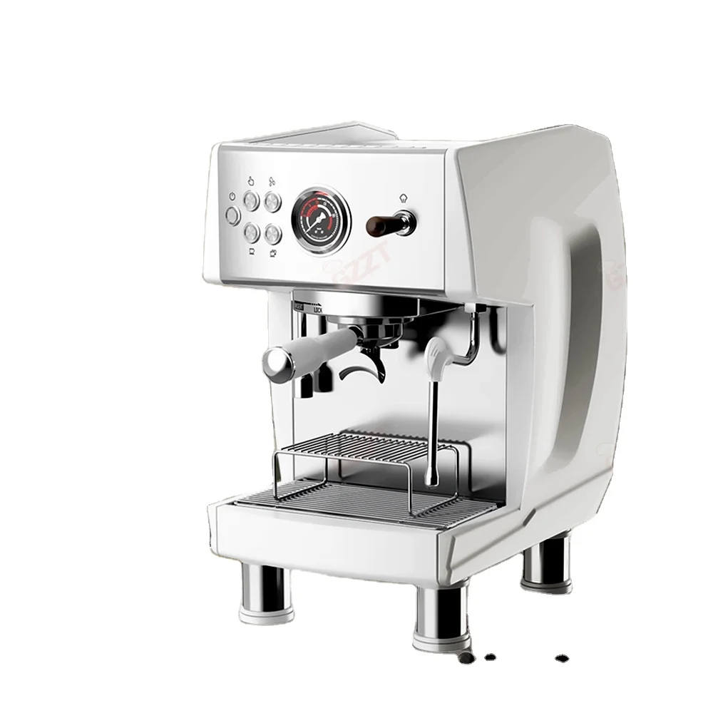 Commercial Italian Single Group Semi‑Automatic Espresso Maker, Triple Boilers Saturated Brewing Head Coffee Brewing Tool