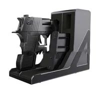 Portable Pistol Holder Safe Storage Box Accessories Pistol Protective Case Storage Leather Case  Multi Tool  Pistol Accessories