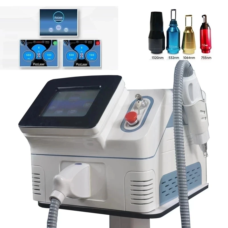 Cheap Carbon Peeling Facial Skin Rejuvenation Q Switched Nd Yag Laser Tattoo Removal Machine Pico Laser Machine