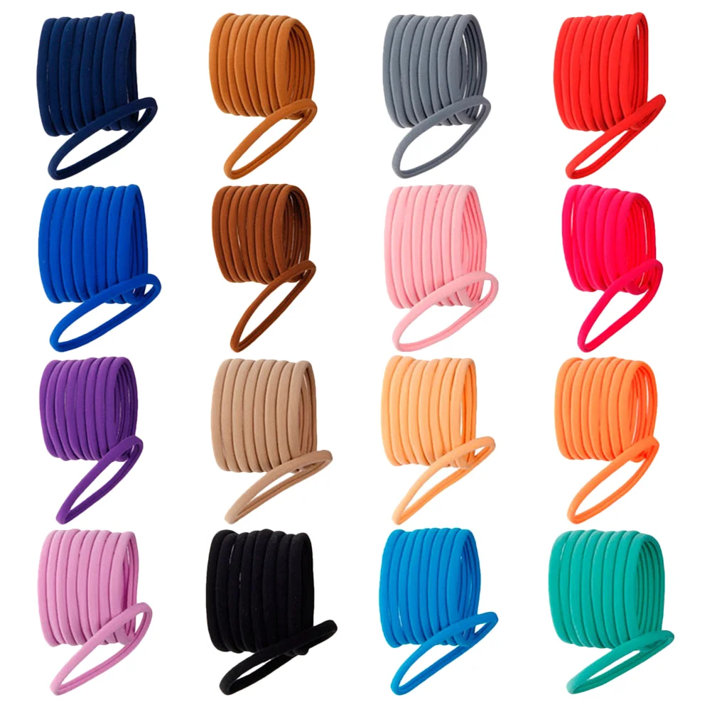 36 Pcs Light Hair Bands Elastic Nylon Seamless for Everyday Wear Accessories Women