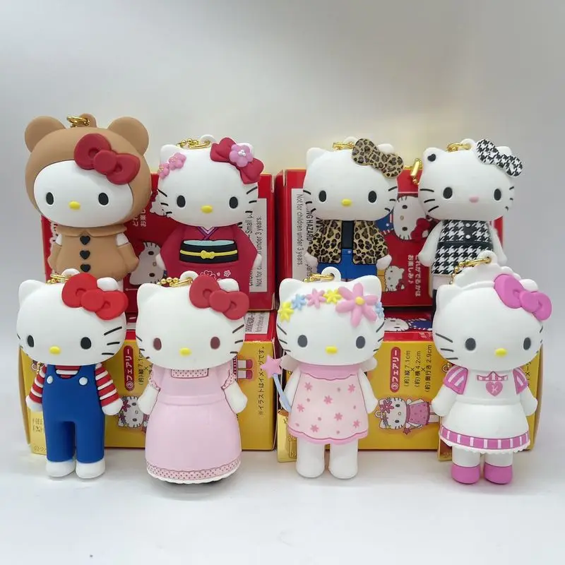 

Новый 50-летие, ограниченная серия, Kt Cat, милый рюкзак, подвеска, глухая коробка, Kawaii, ПВХ, экшн-фигурка, брелок, игрушки, подарок-сюрприз