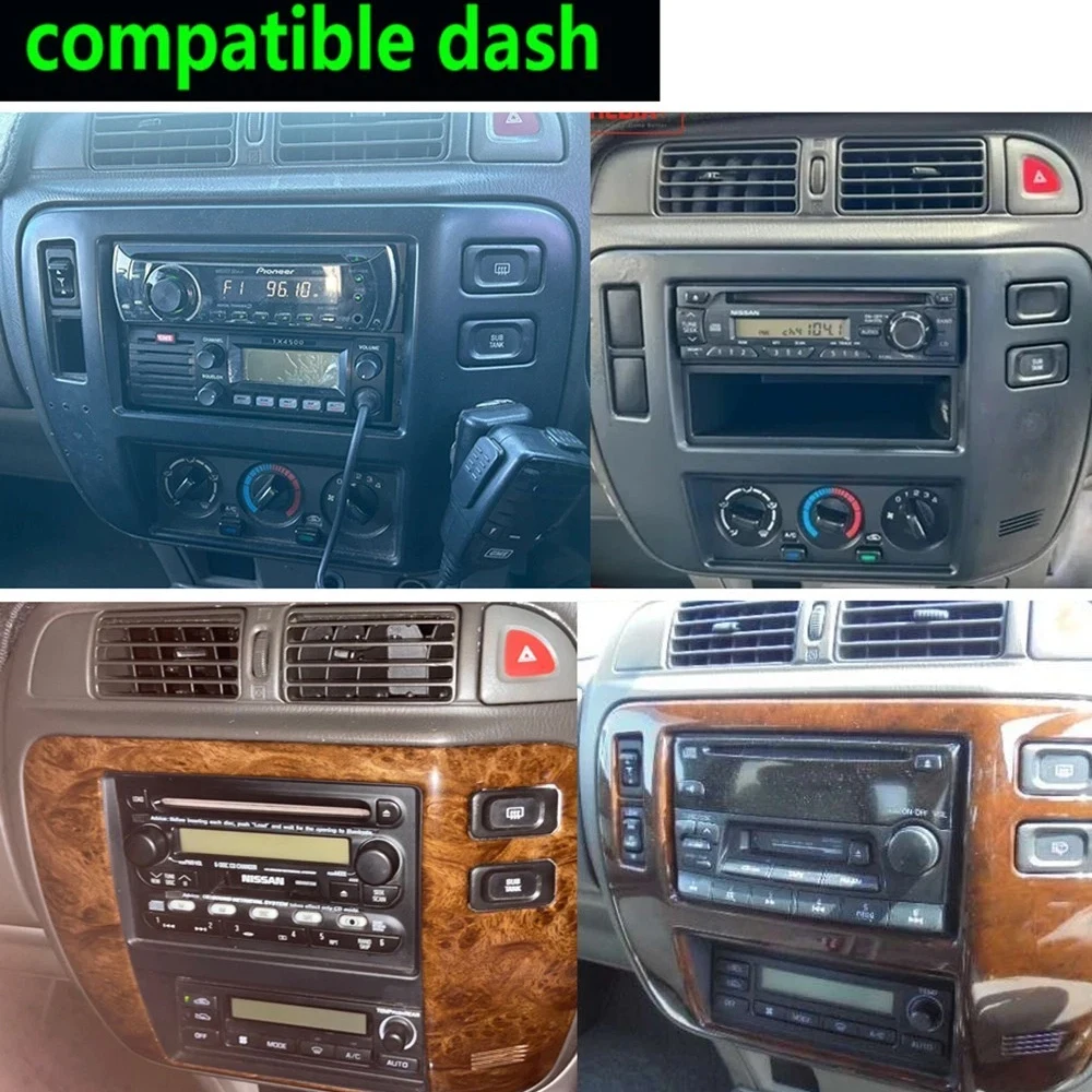 7''  For Nissan Patrol 1997-09 GPS Car Radio Wireless Apple Carplay  Android 15 Multimedia Player Stereo Navi WIFI BT
