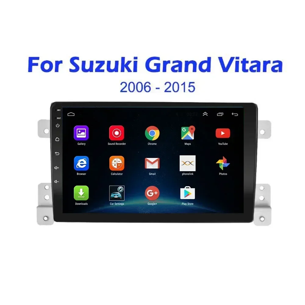 2din Android 13 Car Radio For Suzuki Grand Vitara 3 2005 2012 2013 2014 2015 Multimidia Video DSP 4G Carplay GPS Navigaion