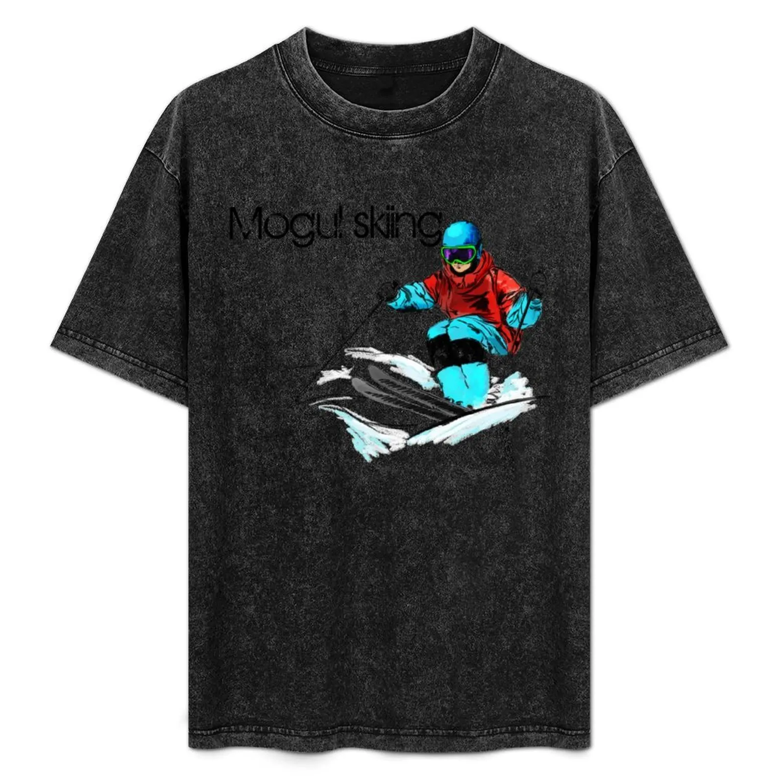 

Mogul skiing T-Shirt High Quality Durable T-Shirt