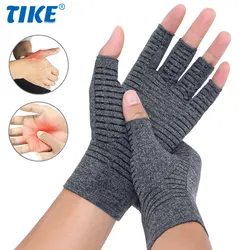 Compression Arthritis Gloves Premium Arthritic Joint Pain Relief Hand Gloves Therapy Carpal Tunnel Wrist Support,Fingerless Glov