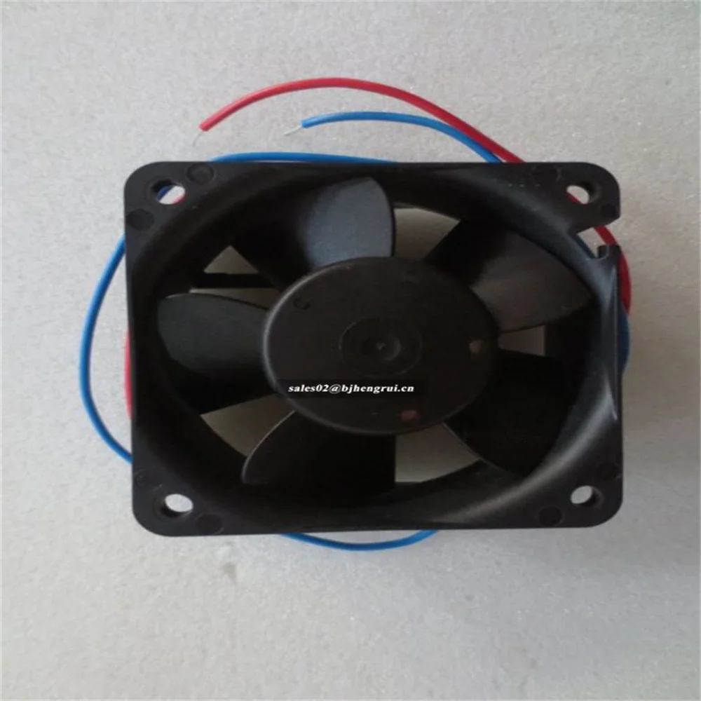 

612NGHH 12V 6CM 6025 60 x 60 x 25mm 56m3/h 6850rpm 3.8W 0.15A Ball Bearing Cabinet Small Axial Cooling Fan