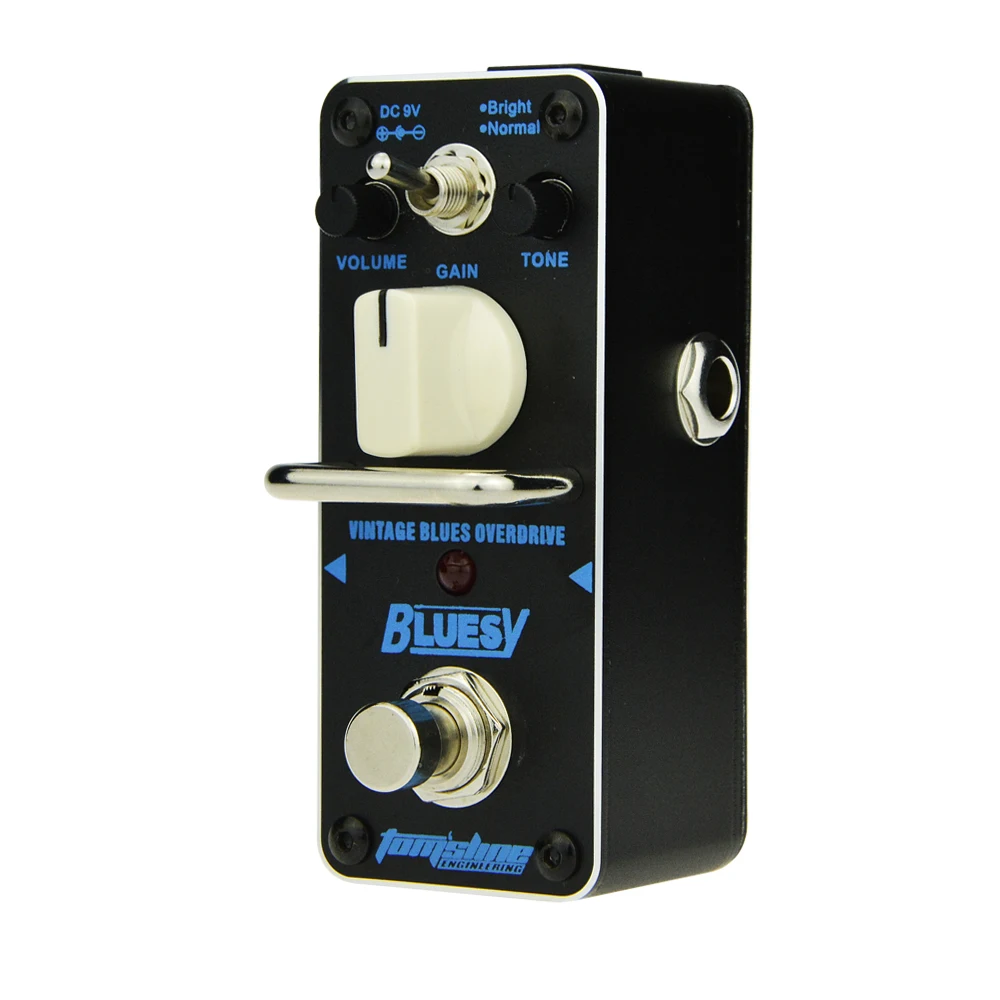 AROMA ABY-3 Guitar Effect Pedal True Bypass Tom'sline Bluesy Vintage Blues Overdrive Mini Single Guitar Parts & Accessories