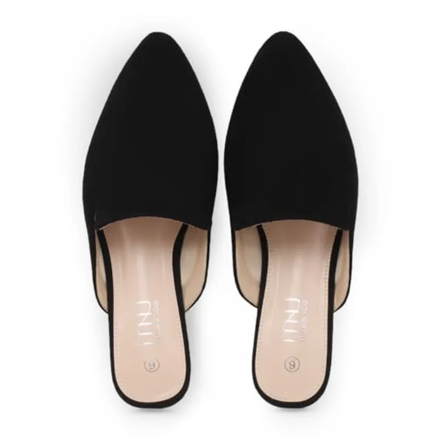 

Женские туфли-мюли с заостренным носком: удобные, легкие, без задника, с эффектом памяти формы стопы, для офиса и нарядных образов.