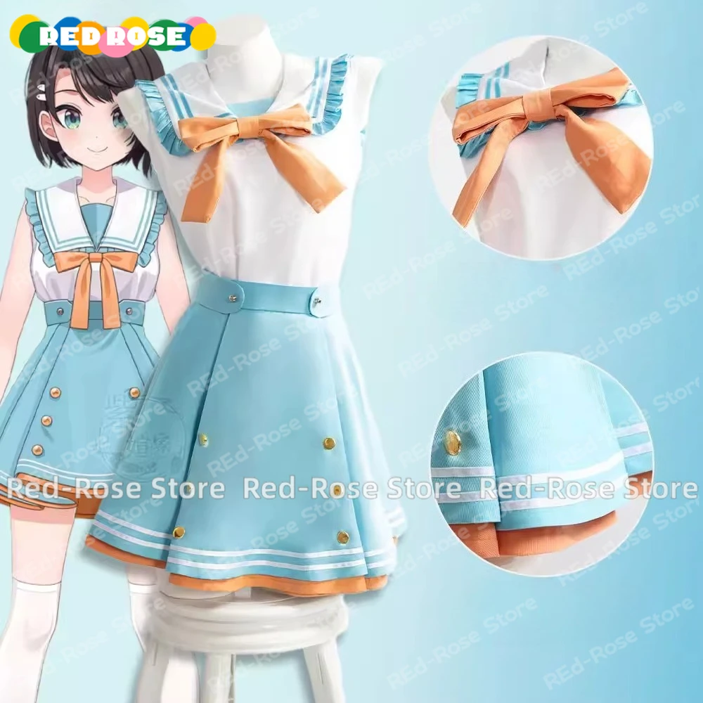 

Hololive Oozora Subaru Cosplay Costume Cos Game Anime Party Uniform Hallowen Play Role Clothes Clothing