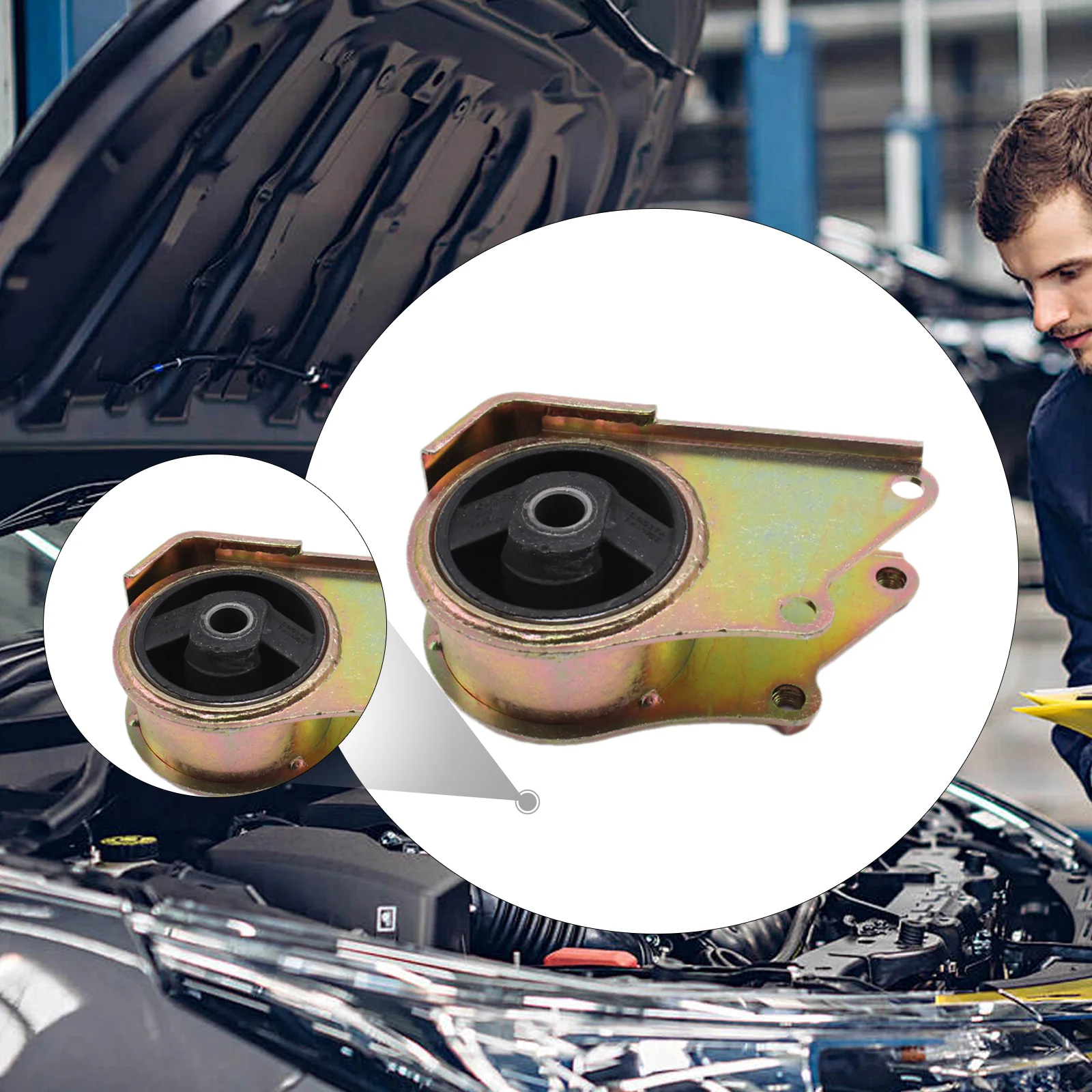 

Нижнее крепление коробки передач, автомобильный аксессуар, металлическая замена премиум-класса, простая установка, профессиональный 85 мм для C25 7755436 J5