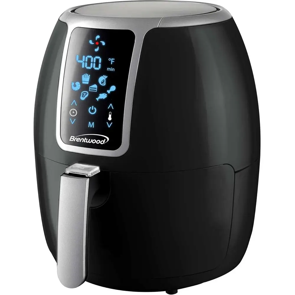

Brentwood A-400DBK air ryer, stand, Black