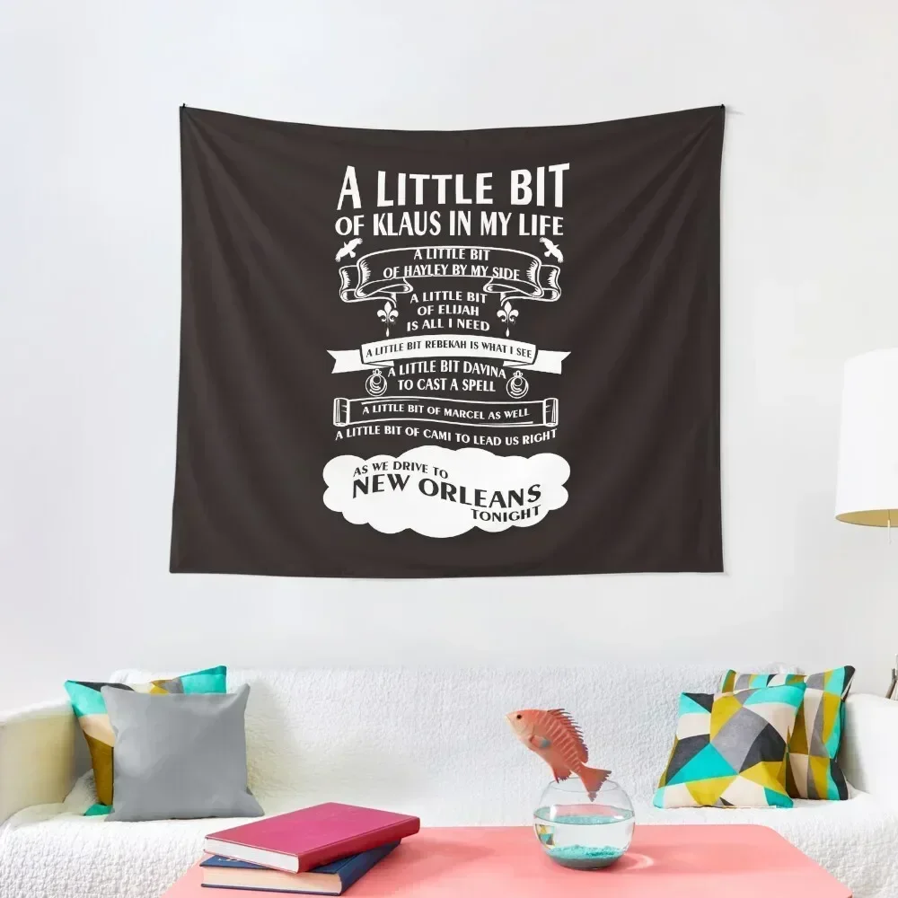 

A little bit of Klaus In My Life Tapestry Outdoor Decor Wallpapers Home Decor Aesthetic Room Decor Home Decorators Tapestry