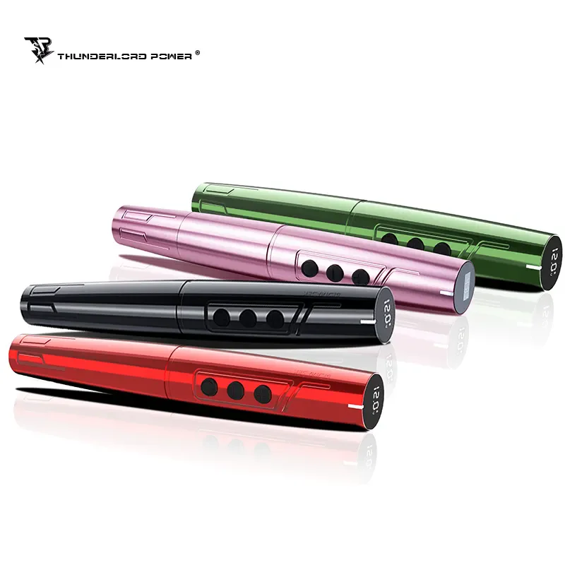 New 2pc Battery Tattoo Pen Wireless Power Tattoo Machine Professional Pen Tattoo Machine Makeup For Professionals And Beginners