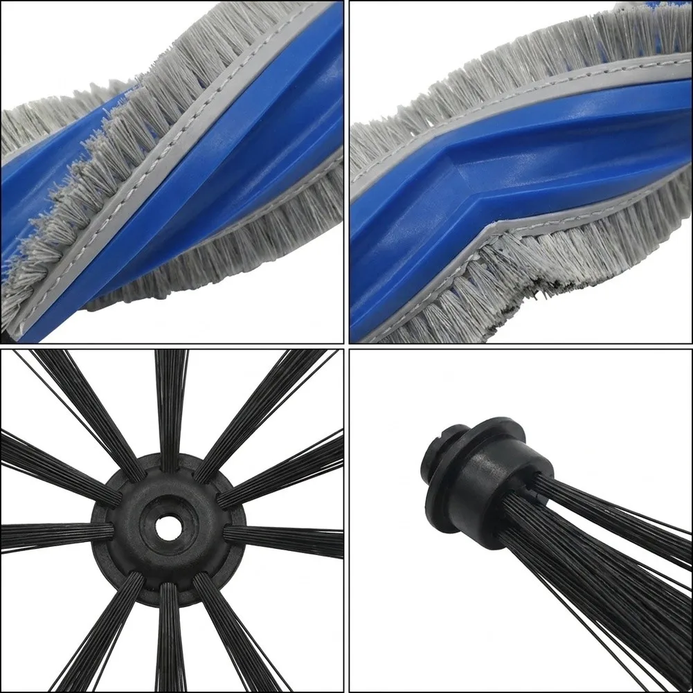 Replacement Roller Brush Side Brush For Spotless + BCRD1W For Spotless-Max / BCRDW3B Vacuum Cleaner Parts Accessories