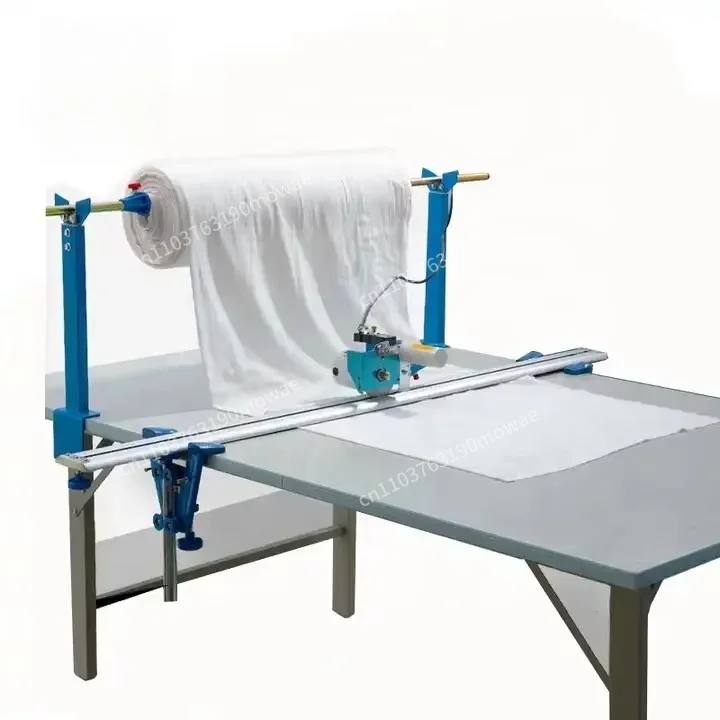 Automatic Electric Round Knife Fabric End Knife Straight Knife Textile Tablecloth Edge Rolling Blind Curtain Cutting Machine