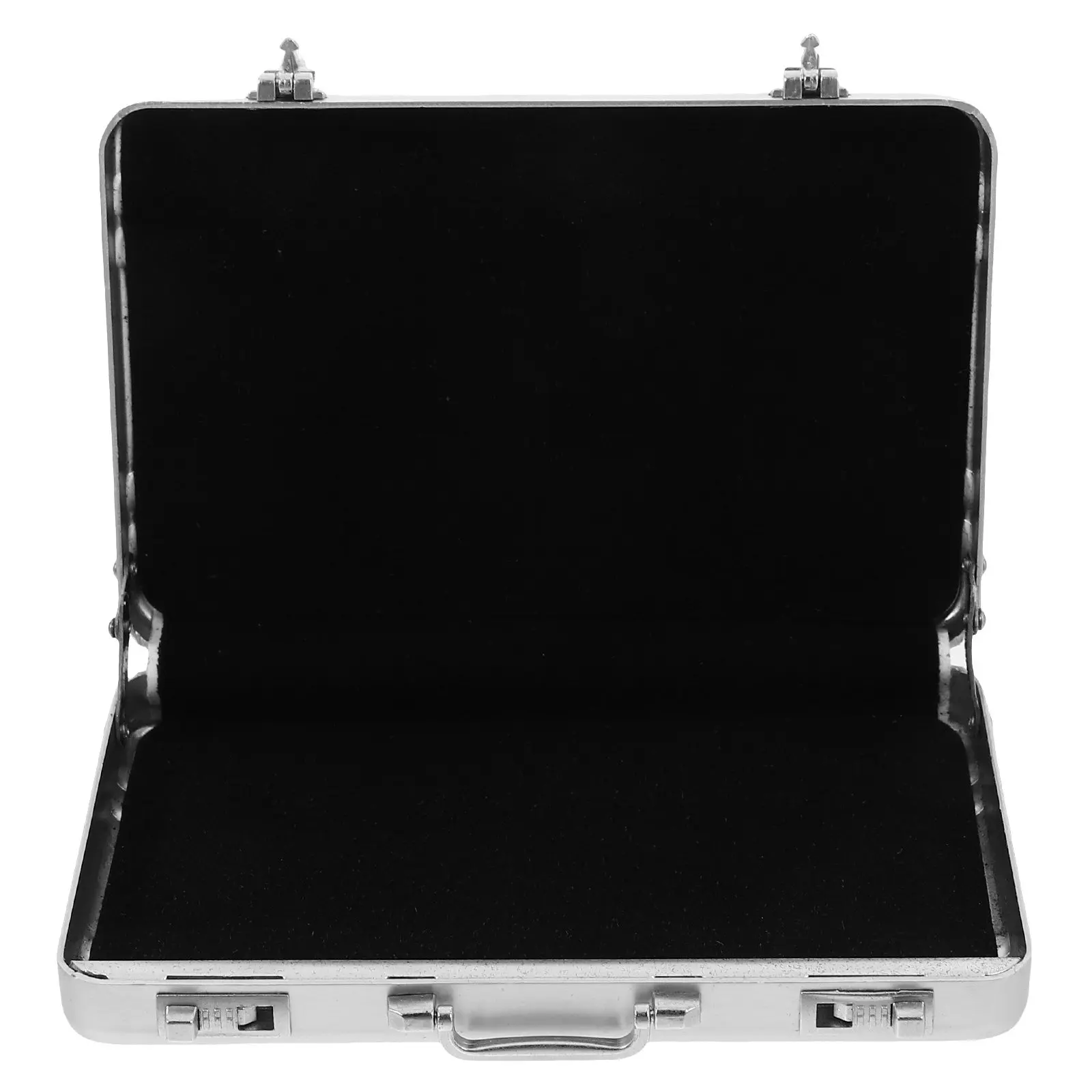 Compact Aluminum Alloy Card Storage Case Slim Protective Design for Business Visiting Name Id Trading Game Index Cards Organizer