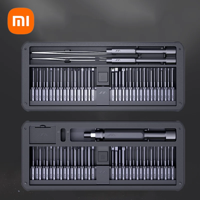 Xiaomi JIMI 80 In 1 Precision Screwdrivers Set Household Multi-purpose Repair Screw Driver 72PC S2 Bits Repair Tool Kit JM-GNT80