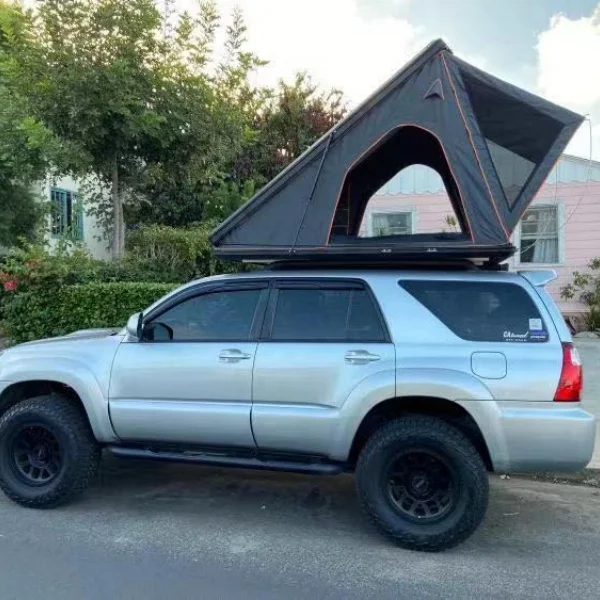 DrunkenXp Aluminum Alloy SUV Off-road Roof Top Tent Triangle Type of Overland Car Rooftop 