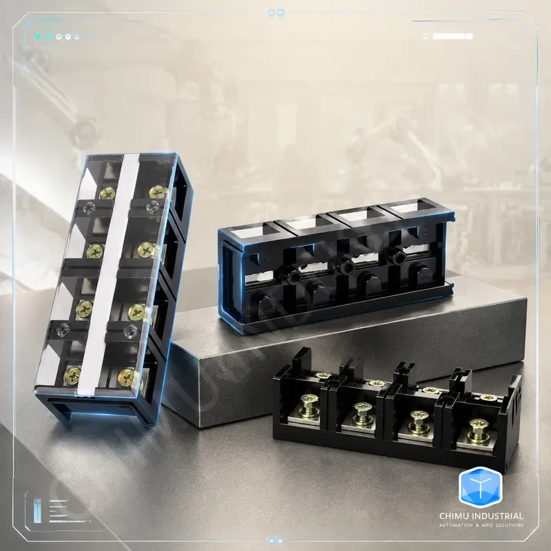 【CHIMU INDUSTRIAL】 【CHIMU INDUSTRIAL】 for TC-1004 Terminal Block 4 Position 100A Copper Busbar DC