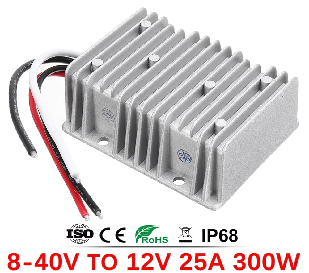 Dc Dc 8-40V Naar 13.8V 12V 30a 25a 20a 10a 6a 3a Regulator Buck Boost Converter Rohs Ce Voor Spanningsstabilisator Auto 'S Zonne-Energie