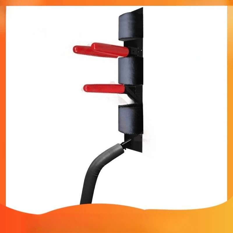 Wall-mounted spring pile, Wing Chun wooden man pile is simple, Jeet Kune Do wooden man pile
