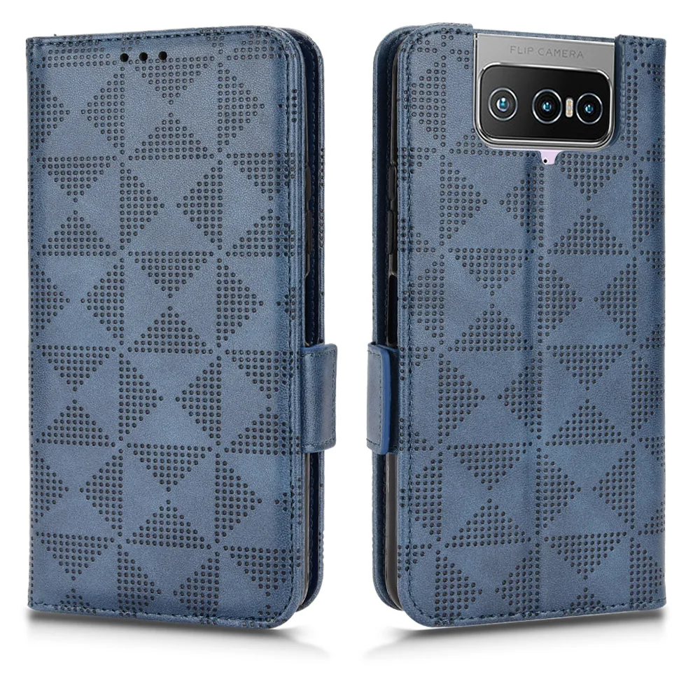 Funda con tapa de lujo para ASUS Zenfone 7 ZS670KS, Cartera de cuero PU, funda de adsorción magnética para ASUS Zenfone7 Pro ZS671KS, funda de teléfono