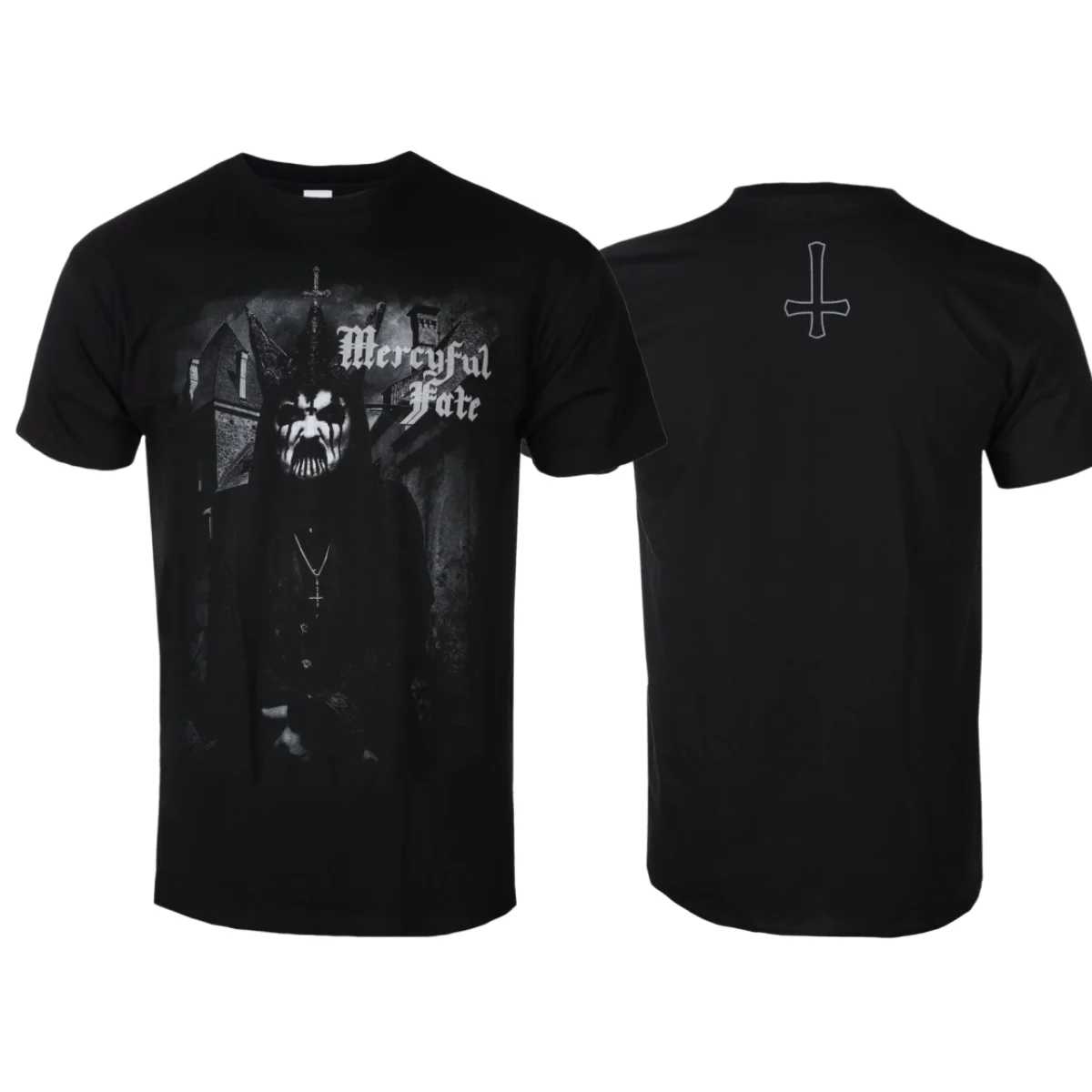 Mercyful Fate Bishop Printing Summer Fashion T-Shirt Men Women Cotton T-shirt Casual Street Classic Band T-shirt