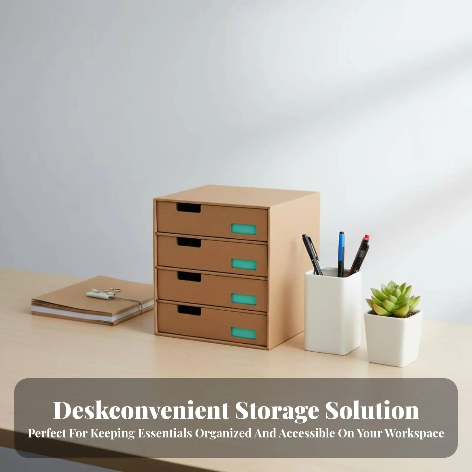 

Настольный органайзер DrawerDesign Document Box: прочный, штабелируемый, для профессионалов, учителей, для спальни