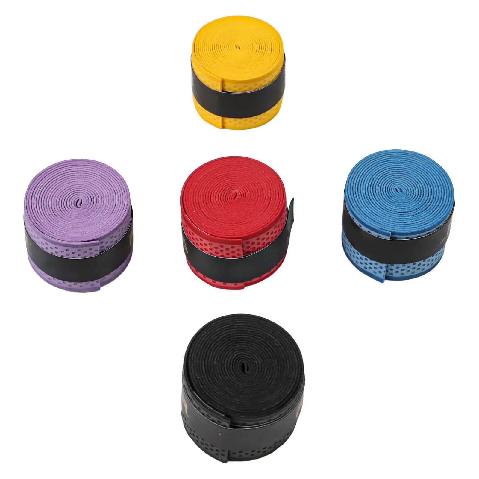

Anti Slip Racket Tape Fishing Rod Handle Sweatband Antislip High Elasticity High Toughness Raised Edges For Grip