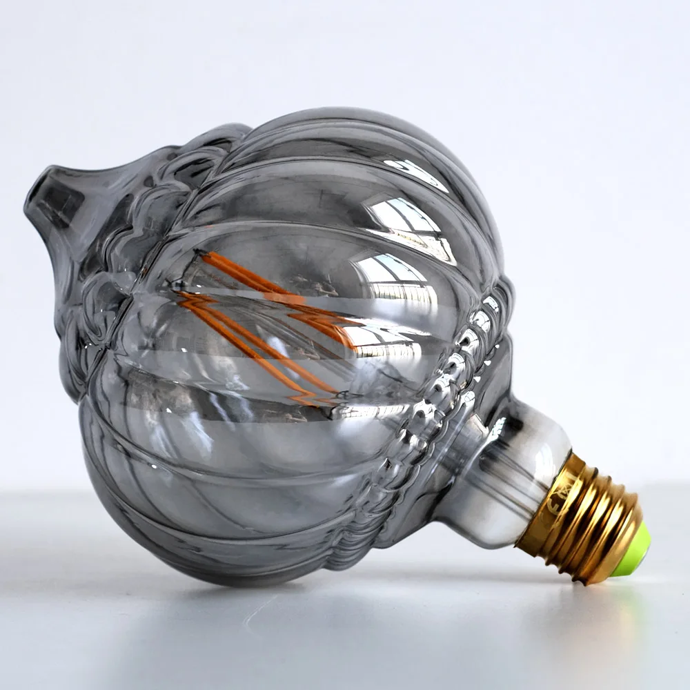 TIANFAN E27 Vintage Led Bulb G125 Lantern 4W 2700Kelvin Not Dimmable 220-240V E27 Specialty Decorative Light Bulb