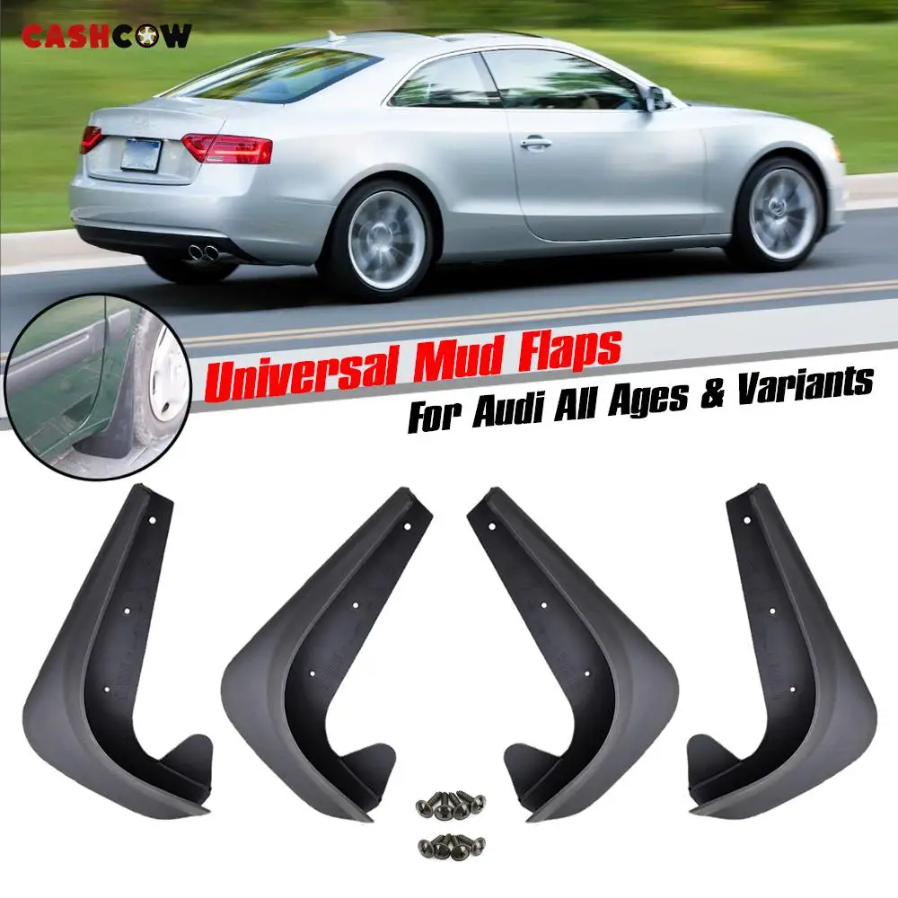 Mud Flaps Mudflaps Splash Guards Mudguards For Audi A4 S4 B5 8D B6 8E 8H B7 B8 8K B9 8W A6 S6 C4 4A C5 4B C6 4F C7 4G C8 Avant