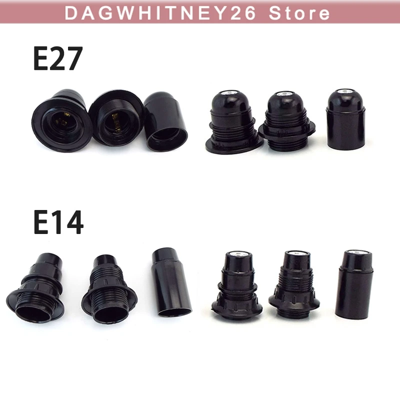 

Lampholders E27 E14 half full tooth Screw table Lamp Base Pendant socket Plug replacement Bulb Holder Lighting Fixtures u