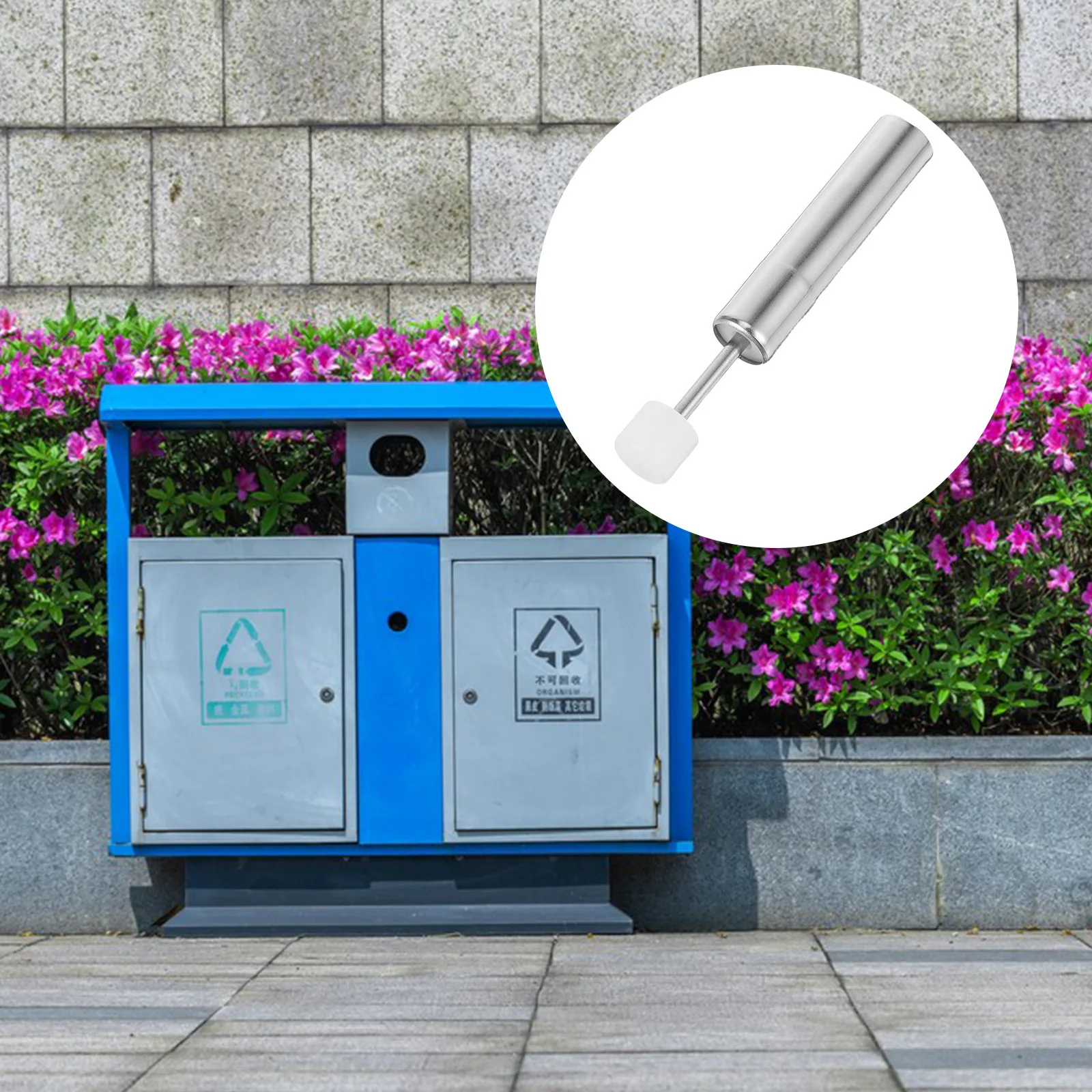 

6Pcs Soft Close Wastebasket Damper Metal Garbage Can Lid Shock Absorber Replacement Piston Parts Kitchen Trash Can Slow Closing