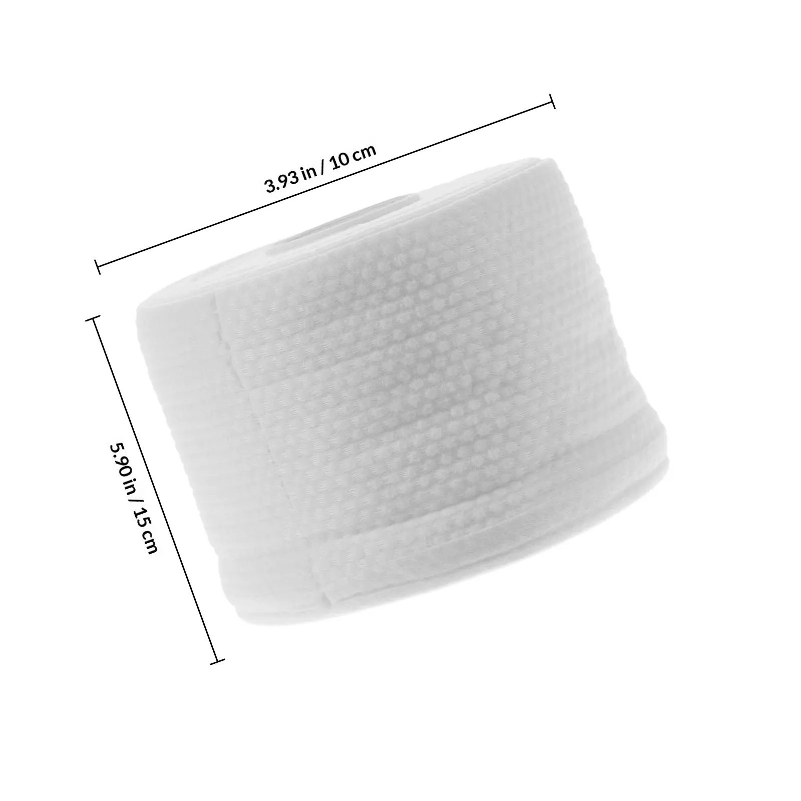 1 Roll Disposable Facial Towels Hypoallergenic Natural Cotton Face Towel for Makeup Removal Facial Cleansing