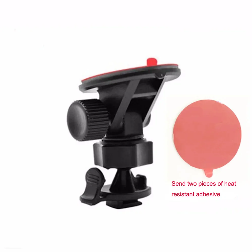 Original for Xiaomi Yi car holder bracket  heat resistant adhesi, install firmly  360 degree rotation  Fits of Xiaomi Yi car DVR