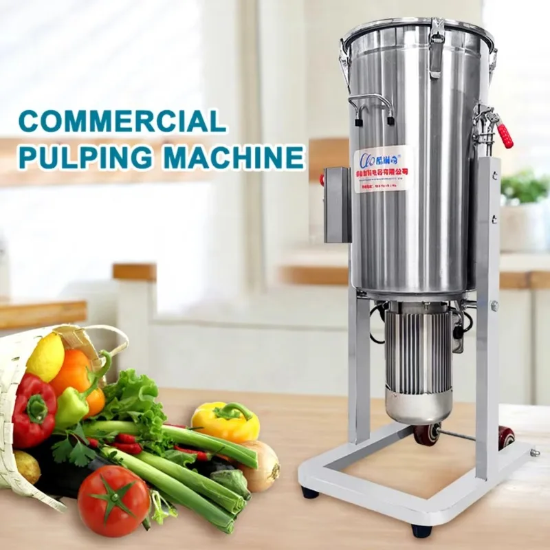 45L Vegetable Sauce Blender Industrial Lemon Apple Blender Pepper Tomato  Grinder