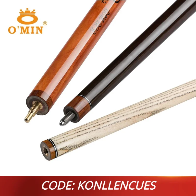 

O'Min Bomber Billiard Punch&Jump Cue 14mm Tip 141cm Length 3 Pieces High Quality Ashwood Shaft Professional Billiard Break Cue