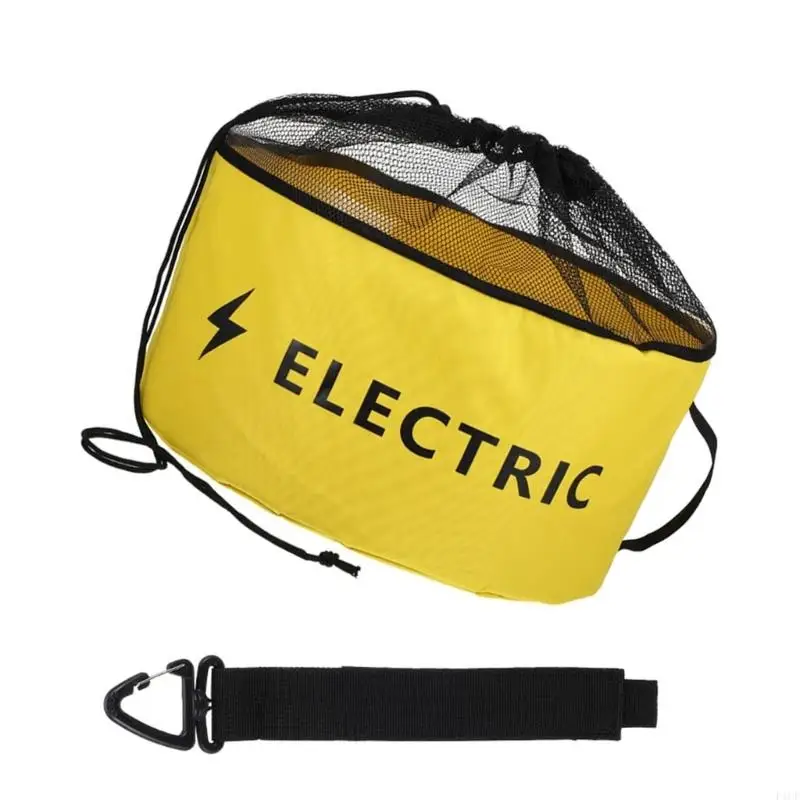 F1CF New Campers Camping Hose Management System Color Differentiated Pocket Reinforced