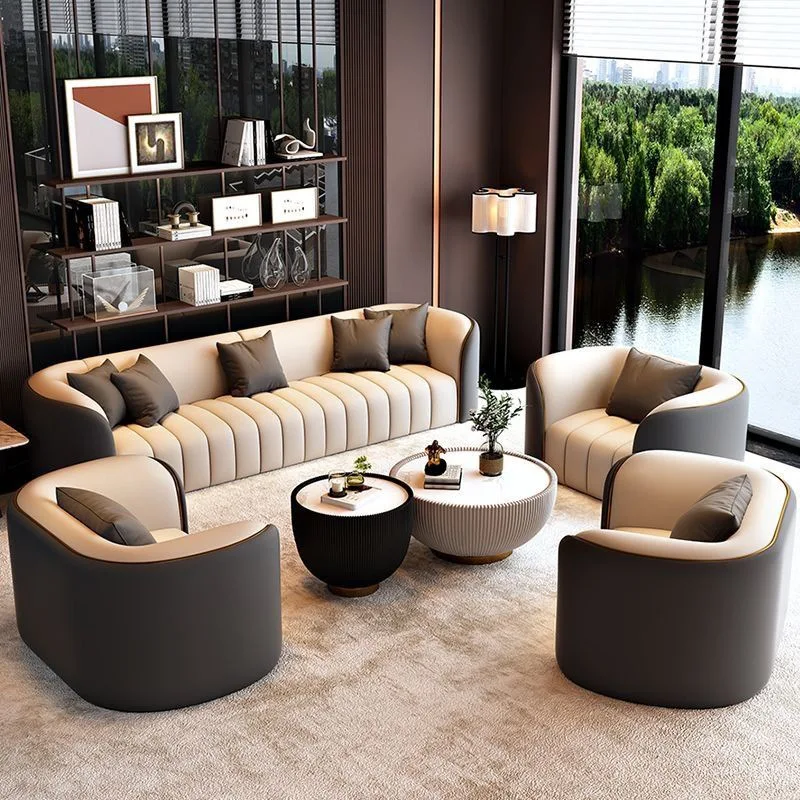 u Beauty salon clothing store sofa living room office business new light luxury hotel lounge area negotiation table and chair gr