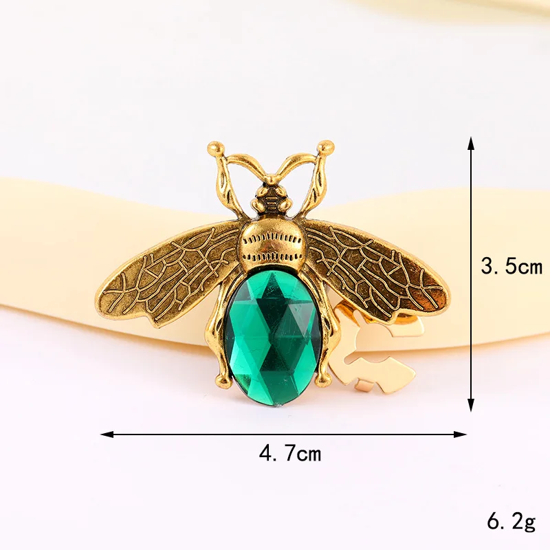 1PCS Insect Series Bling Designer Shoe Charms Metal  Honeybee Metal Shoe Accessories for Women Men Clog Decor wholesale B5