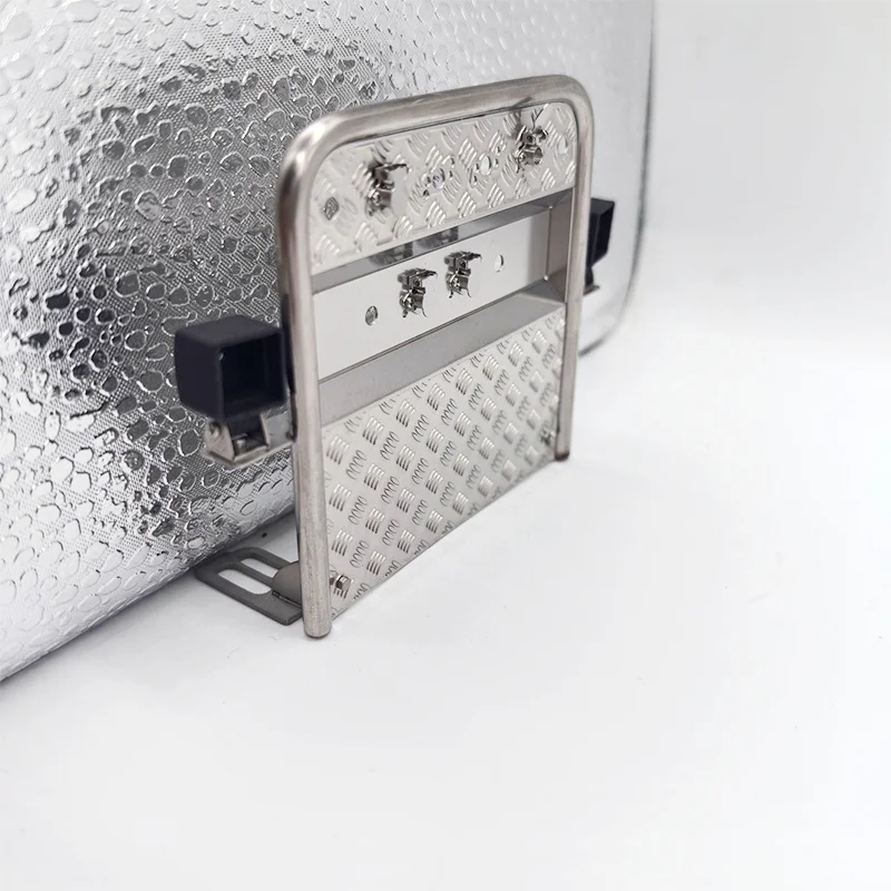 RC 1/14 قوس الأنابيب المعدنية النمط الأوروبي لشاحنة سكانيا تاميا قطع غيار السيارات ذاتية الصنع #4