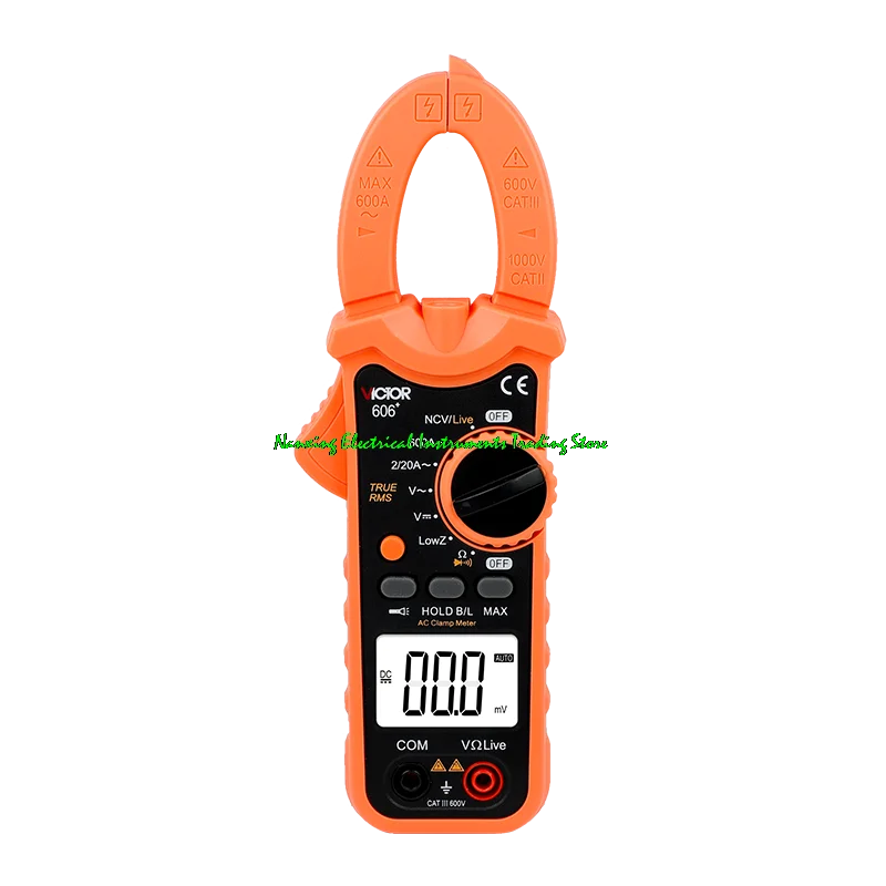 

VICTOR VC6050/VC6052 Digital Clamp Meter Auto Range LCD display 1000V 1000A AC/DC Clamp multimeter