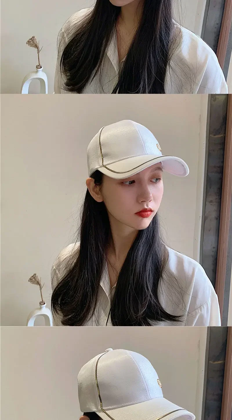 2025 جديد المرأة الصيف قبعة بيسبول عميق أعلى قمة صلبة تصميم تنوعا واقية من الشمس قبعة للرياضة في الهواء الطلق القبعات العصرية