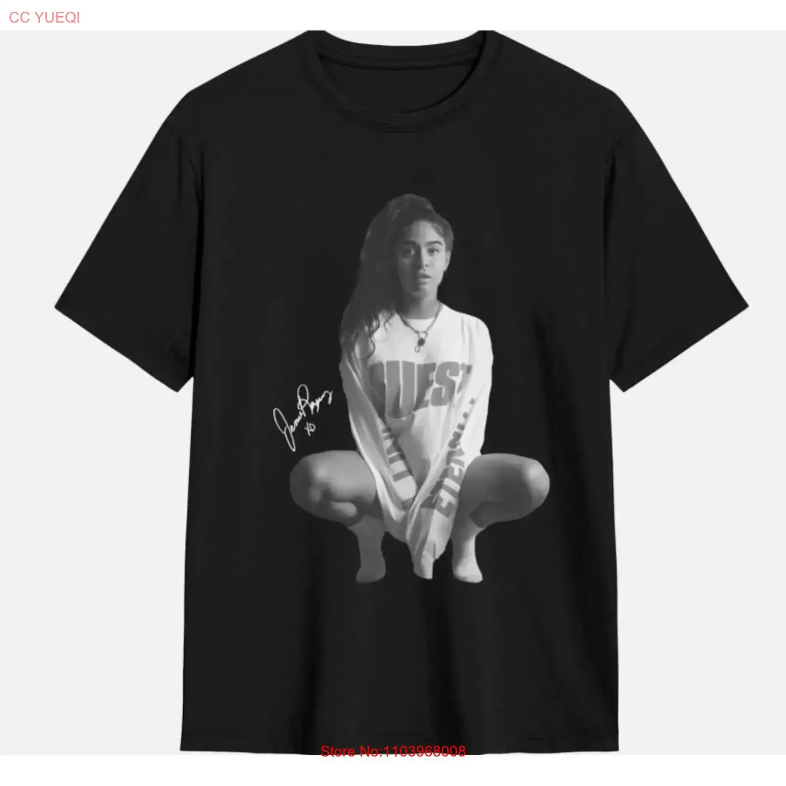 Camiseta Jessie Reyez 2025 Music Tour, estilo vintage, lavada, con gráfico, suave, versátil, ligeramente unisex, para uso diario, informal