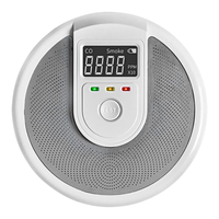 A91P Fire Smoke Detector Smoke Carbon Monoxide Alarm Detector For Home Hotel School For Fire Alarm