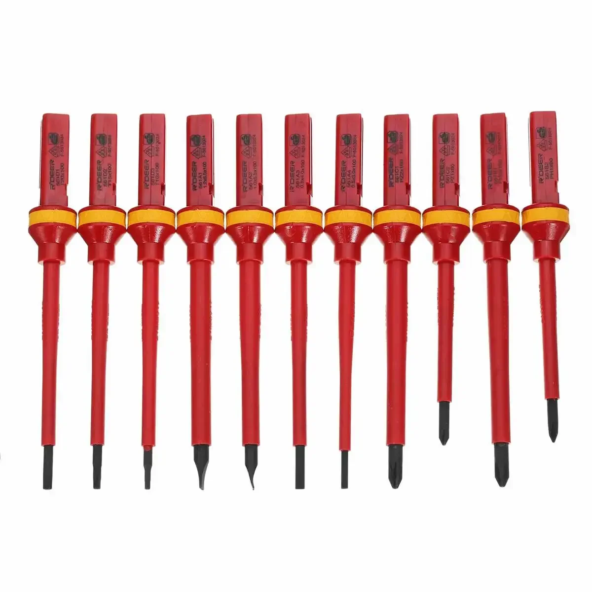 

13Pcs Voltage 1000V Professional Electronic Insulated Screwdriver Set High Slotted Screwdriver Durable Hand Tools Accessory Set