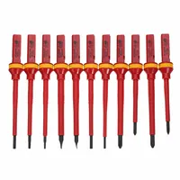 13Pcs Voltage 1000V Professional Electronic Insulated Screwdriver Set High Slotted Screwdriver Durable Hand Tools Accessory Set