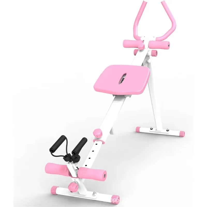 

Ab Trainer Combined Rowing Machine Leg Press Machine Ab Glider Machine Roman Chair Multi-Function For Home Gym Adult Workout